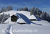 Foto F104663: Alphütten im Winter
