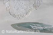 Foto F118138: Schneerutsch und Bergsee