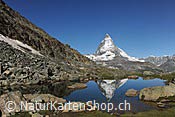 Foto F119301: Matterhorn (mit Spiegelung)